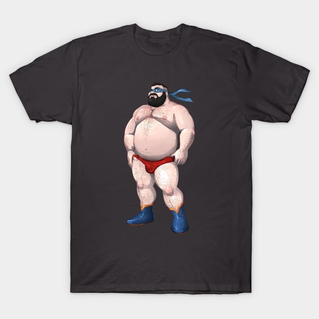 Super Bear man T-Shirt by markwulfgar